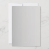 Einladung des medizinischen Personals zum Ruhestan (Rückseite)