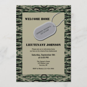 Einladung des Militärhundes