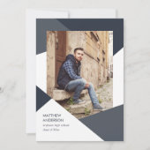 Einladung des modernen geometrischen Abschlusses (Vorderseite)