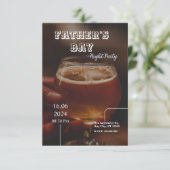 Einladung des modernen Schwarzen Vaters (Stehend Vorderseite)