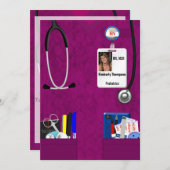 Einladung des nährenden Abschlusses (Vorne/Hinten)