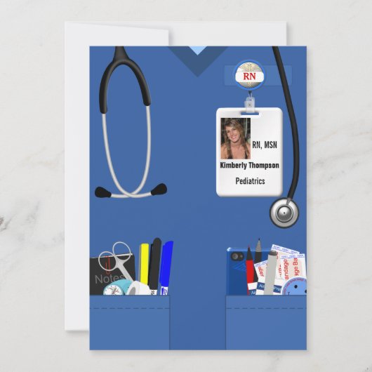 Einladung des nährenden Abschlusses (Vorderseite)