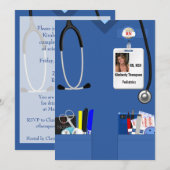 Einladung des nährenden Abschlusses (Vorne/Hinten)