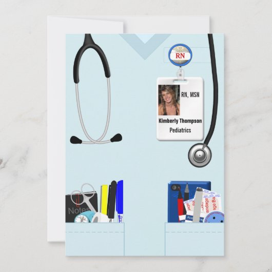 Einladung des nährenden Abschlusses (Vorderseite)