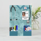 Einladung des nährenden Abschlusses (Stehend Vorderseite)