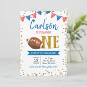 Einladung des Navy Football Game Time Kid zum Gebu (Stehend Vorderseite)