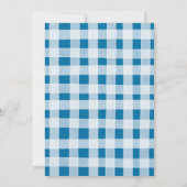 Einladung des Navy Football Game Time Kid zum Gebu (Rückseite)