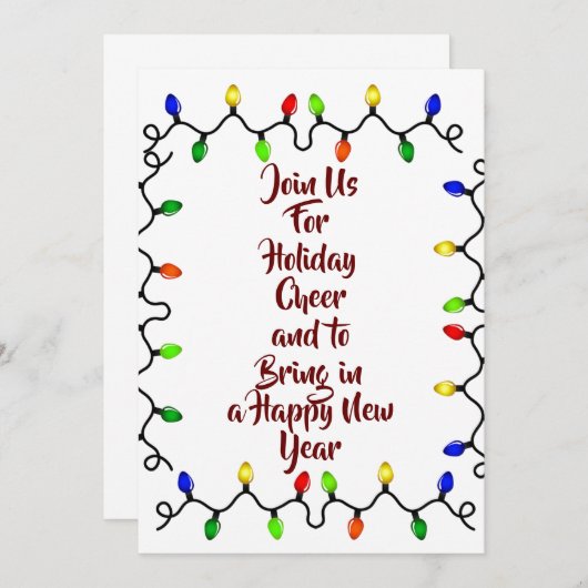 EINLADUNG DES ***NEUJAHRES*** (Vorne/Hinten)