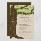 Einladung des Oak Tree Polterabends (Vorne/Hinten)