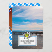 Einladung des Oktoberfests (Vorne/Hinten)