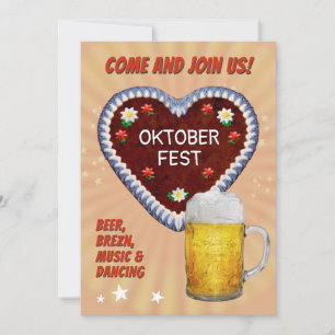 Einladung des Oktoberfests