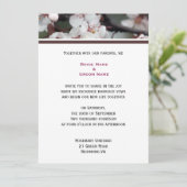 Einladung des Paares zur Hochzeit (Stehend Vorderseite)