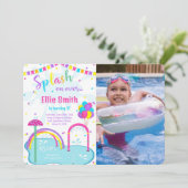 Einladung des Pad-Fotos (Stehend Vorderseite)