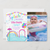 Einladung des Pad-Fotos (Vorderseite)