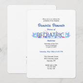 Einladung des Pädiaters Abschluss (Vorne/Hinten)