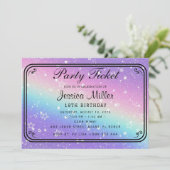 Einladung des Party (Stehend Vorderseite)