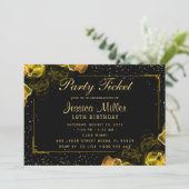 Einladung des Party (Stehend Vorderseite)