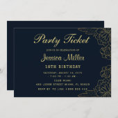 Einladung des Party (Vorne/Hinten)