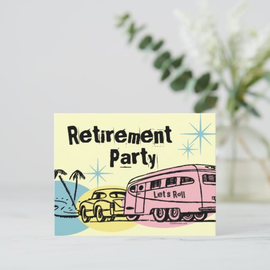 Einladung des Party zur Einlieferung von Anhängern (Stehend Vorderseite)