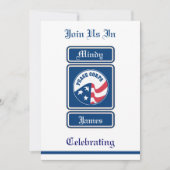 Einladung des Peace Corps zur Hochzeit (Vorderseite)