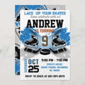 Einladung des Personal Hockey zum Geburtstag (Vorne/Hinten)