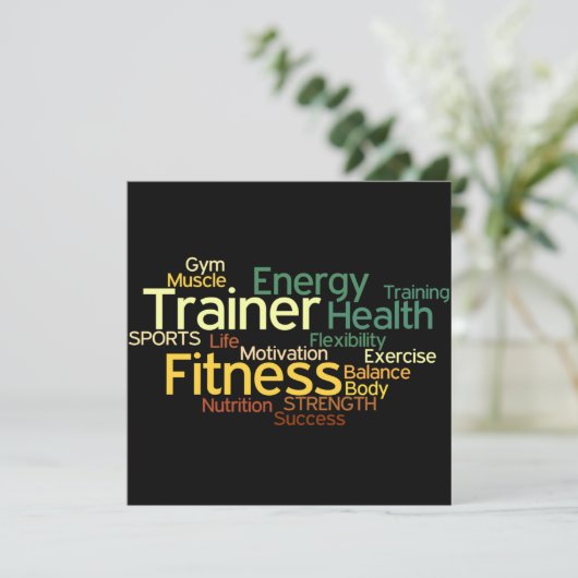 Einladung des Personal Trainers (Stehend Vorderseite)