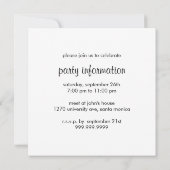 Einladung des Personal Trainers (Rückseite)