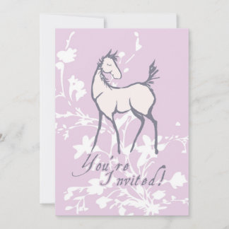 Einladung des Pferdefoals zum Geburtstag