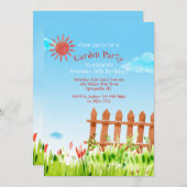 Einladung des Picketzauns (Vorne/Hinten)