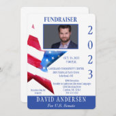 Einladung des Politischen Fundaments W/Foto (Vorne/Hinten)