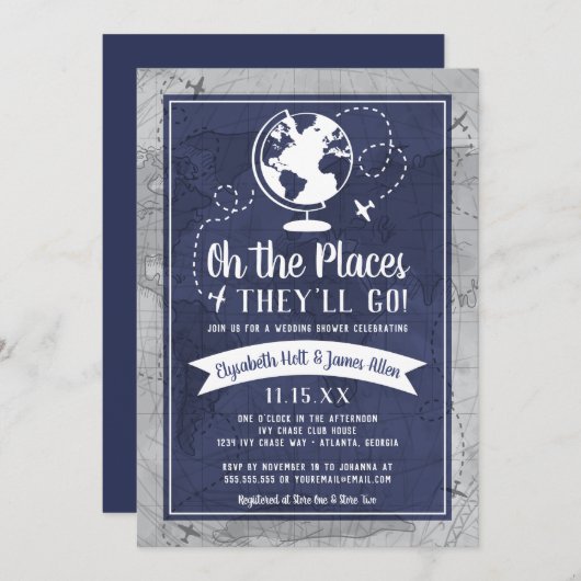 Einladung des Polterabends (Vorne/Hinten)