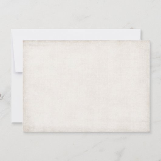 Einladung des Post Wedding Brunch Empfang (Rückseite)