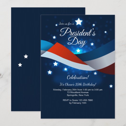 Einladung des Präsidenten (Vorne/Hinten)