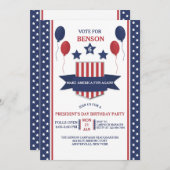 Einladung des Präsidenten Rot-Weiß-Blau (Vorne/Hinten)