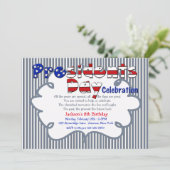 Einladung des Präsidenten zum Feiertag (Stehend Vorderseite)