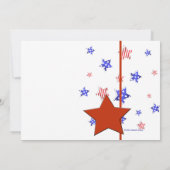 Einladung des Red Star Foto (Rückseite)