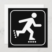 Einladung des Rollers (Vorne/Hinten)