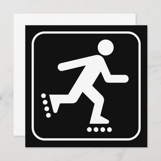 Einladung des Rollers (Vorne/Hinten)