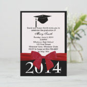 Einladung des Roten Abschlusses (Stehend Vorderseite)