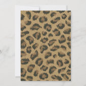 Einladung des Roten Abschlusses und des Leoparden (Rückseite)