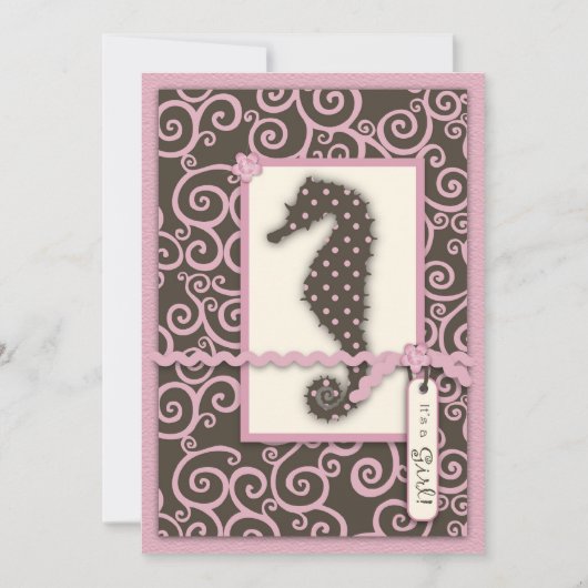 Einladung des Seepferds (Vorderseite)