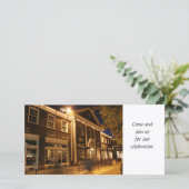 Einladung des Shaker Square Fotos (Stehend Vorderseite)