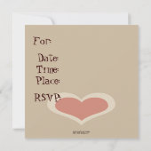 Einladung des Sockels (Rückseite)