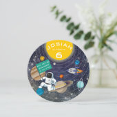 Einladung des Sonnensystems zum Geburtstag (Stehend Vorderseite)