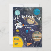 Einladung des Sonnensystems zum Geburtstag (Vorderseite)