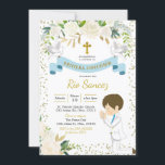 Einladung des spanischen Jungen zur ersten heilige<br><div class="desc">Einladung des spanischen Jungen zur ersten heiligen Kommune</div>