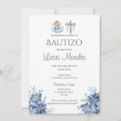 Einladung des spanischen Taufers Boy (Vorderseite)
