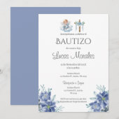 Einladung des spanischen Taufers Boy (Vorne/Hinten)