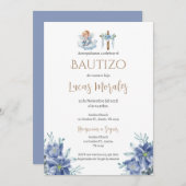 Einladung des spanischen Taufers Boy (Vorne/Hinten)