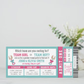 Einladung des Sportticketgeschlechts, Baseball (Stehend Vorderseite)